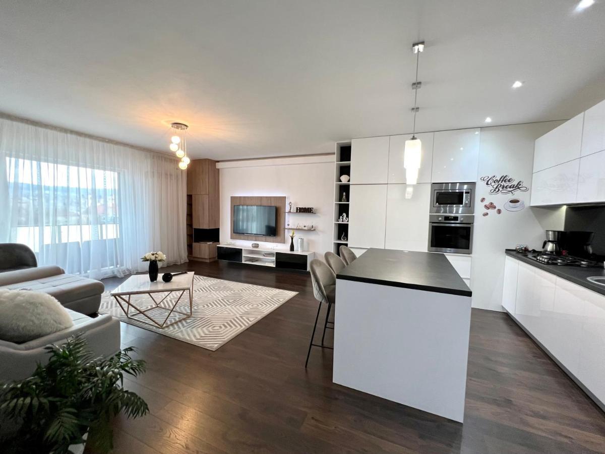 Luxury Apartment - City View 클루지나포카 외부 사진