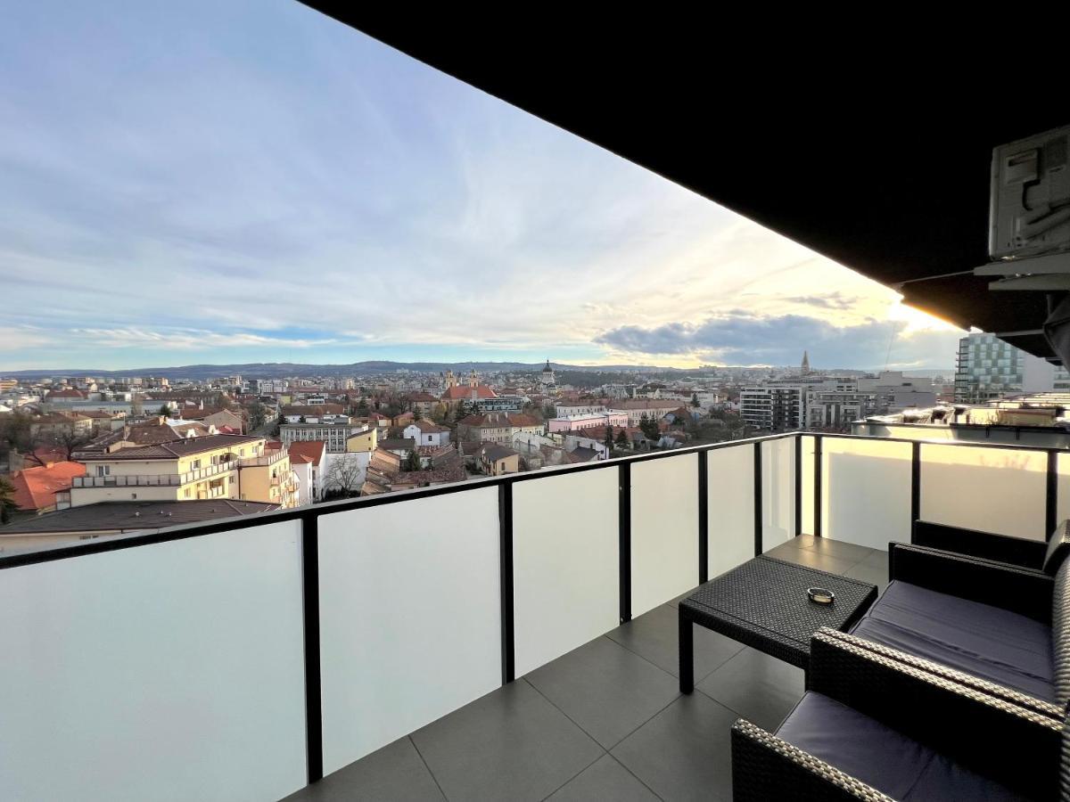Luxury Apartment - City View 클루지나포카 외부 사진